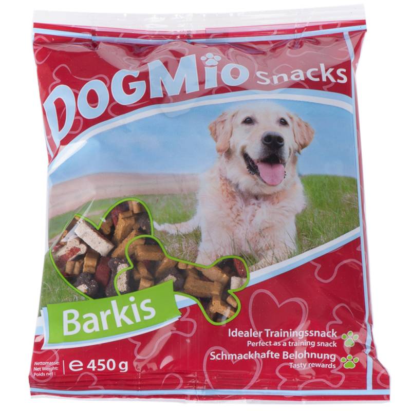 DogMio Barkis Trainingsleckerlis für Hunde - 450 g im Nachfüllbeutel von DogMio