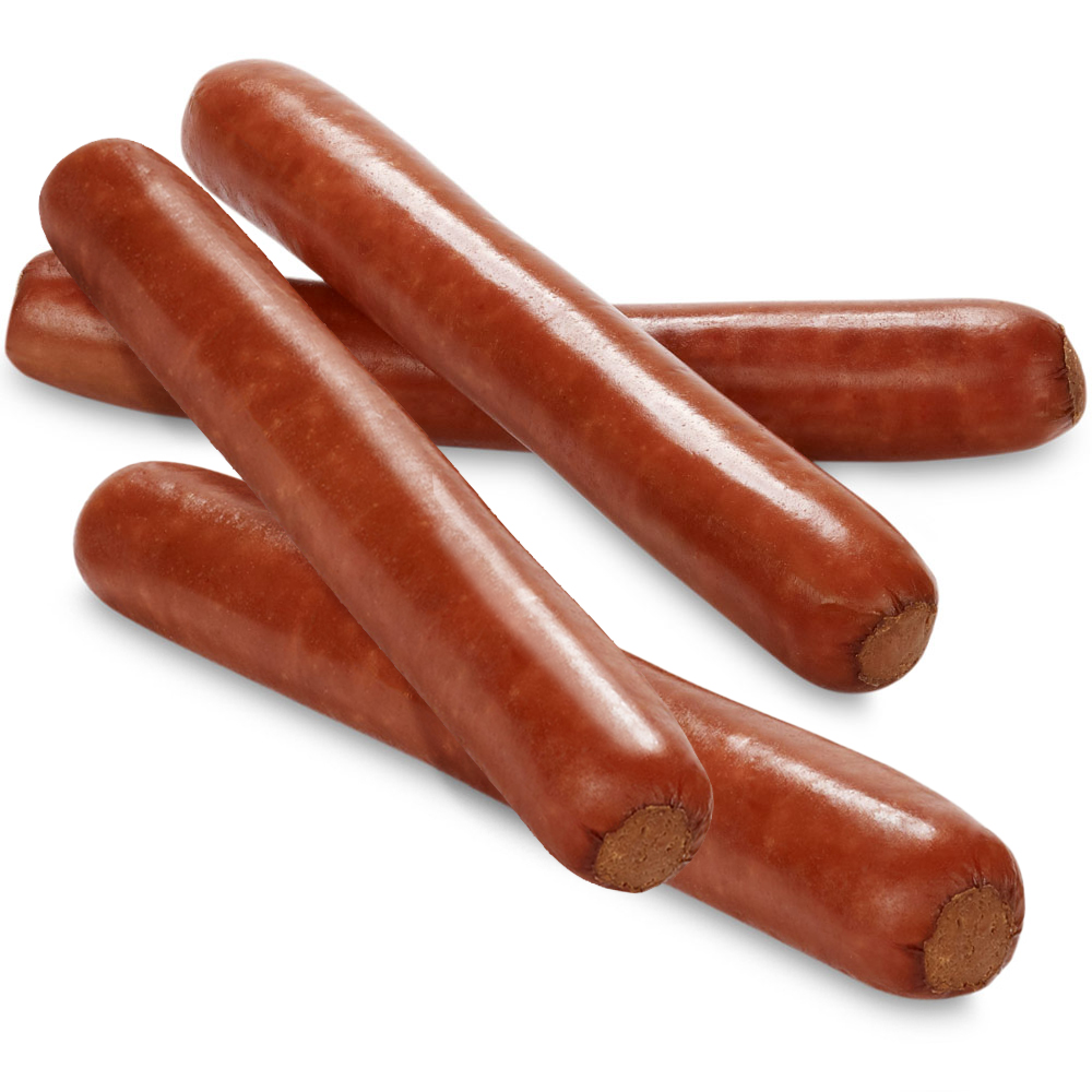 DogMio Hot Dog Würstchen für Hunde - Sparpaket 16 x 55 g von DogMio