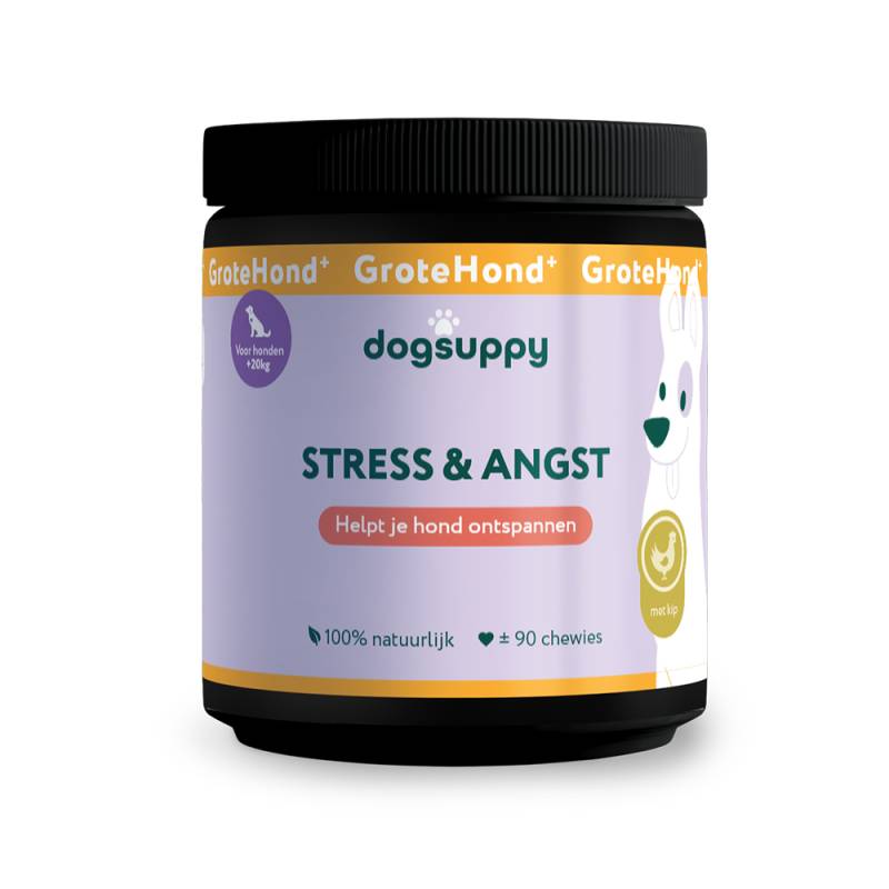 DogSuppy Anti-Stress & Angst Große Hunde (mit Huhn) - 90 Stück von DogSuppy