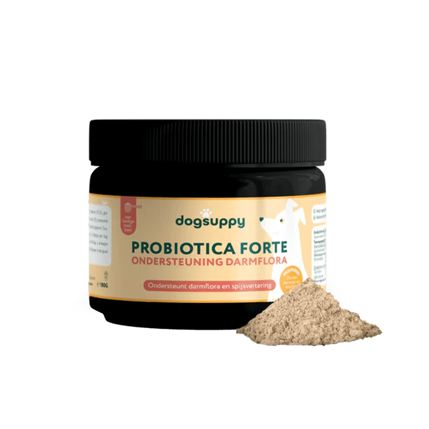 DogSuppy Probiotica Forte Pulver Hypoallergen - 180 g DogSuppy Probiotica Forte Pulver Hypoallergen - 180 g von DogSuppy