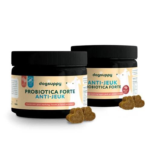 DogSuppy Probiotika Forte Anti-Juckreiz (ohne Rind) - 60 Stück von DogSuppy