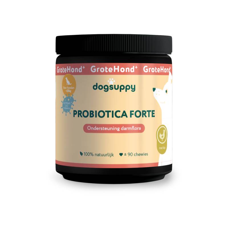 Dogsuppy Probiotika Forte Große Hunde (mit Lachs) - 90 Stück von DogSuppy