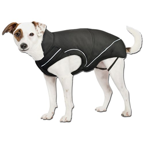 Dogbite Hunde Softshelljacke Einfaches An- und Ausziehen nur mit Reissverschluss Rundum Reflektionsstreifen Extrem flexibel im Hals-/ Brustbereich 2-Wege-Reißverschluss für Brustgeschirr Dogbite Hunde Softshelljacke Einfaches An- und Ausziehen nur mit Reissverschluss Rundum Reflektionsstreifen Extrem flexibel im Hals-/ Brustbereich 2-Wege-Reißverschluss für Brustgeschirr von DogBite