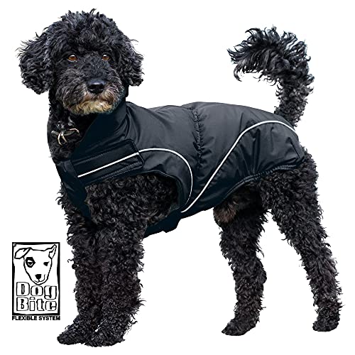 DogBite Winterjacke, Farbe: Schwarz 45 cm von DogBite