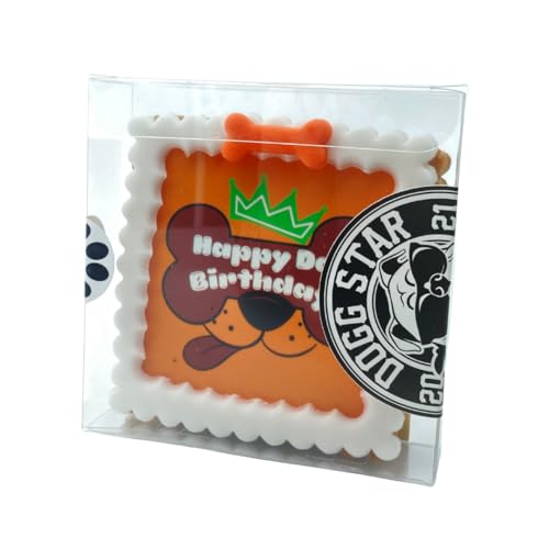 Dogg Star Hundetorte - Geburtstagstorte für Hunde mit natürlichen Inhaltsstoffen (Zecken, Schwein) von Dogg Star