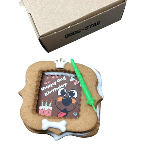 Dogg Star Hundetorte - Geburtstagstorte für leckere Hunde (Zecken, Schwein) von Dogg Star