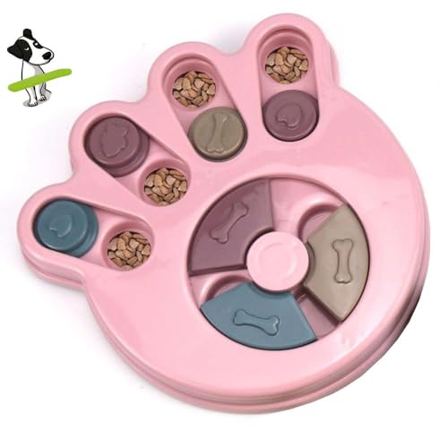Hunde-Puzzle-Futterstation – Interaktives Anreicherungsspielzeug – Langsamer Feeder & geistige Stimulation für Hundetraining – Langlebiges umweltfreundliches Material für kleine, mittelgroße und große Hunde-Puzzle-Futterstation – Interaktives Anreicherungsspielzeug – Langsamer Feeder & geistige Stimulation für Hundetraining – Langlebiges umweltfreundliches Material für kleine, mittelgroße und große von DoggKKin