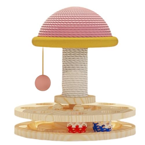 Katzenbaum für kleine Katzen, mehrstöckiger Katzenturm mit Hängematte & Kratzstämmen - Moderne Möbel für Wohnungen & kleine Räume Katzenbaum für kleine Katzen, mehrstöckiger Katzenturm mit Hängematte & Kratzstämmen - Moderne Möbel für Wohnungen & kleine Räume von DoggKKin