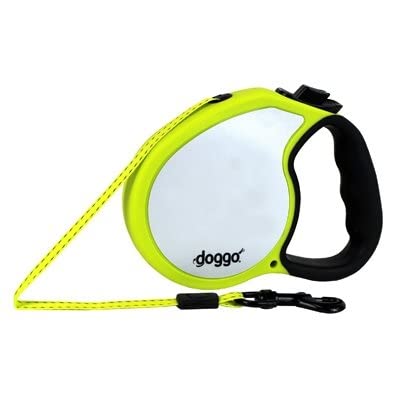 Retractable Dog Leash, Neon Yellow, Small Dogs, 13-Ft. -DGO RLSH NY SM von goDog