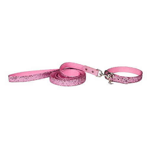 Dolly Doggy Parton Hundegeschirr und Leine/Halsband, Set, Pink Dolly's Pretty Little Set, Größe XL Dolly Doggy Parton Hundegeschirr und Leine/Halsband, Set, Pink Dolly's Pretty Little Set, Größe XL von Doggy Parton