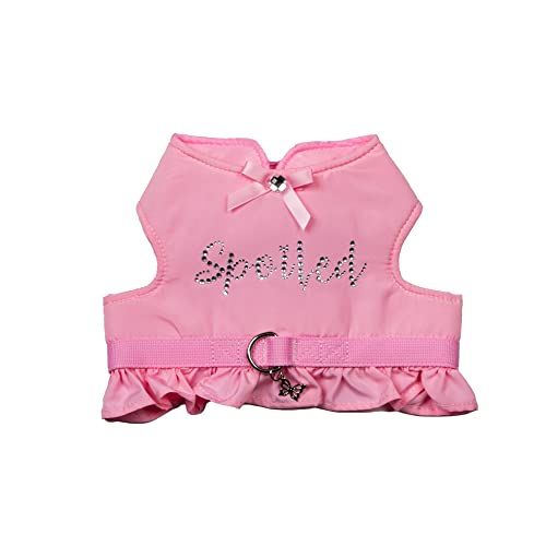 Dolly Doggy Parton Hundegeschirr und Leine/Halsband-Set, Kollektion, Rosa verwöhntes Geschirr mit Volant, Größe XS Dolly Doggy Parton Hundegeschirr und Leine/Halsband-Set, Kollektion, Rosa verwöhntes Geschirr mit Volant, Größe XS von Doggy Parton