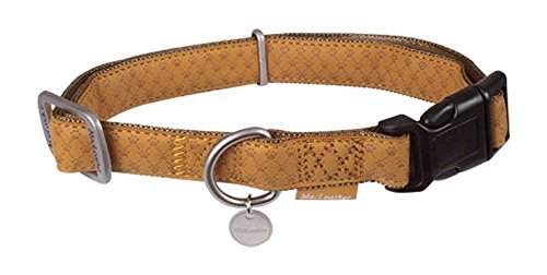 DOGGY Halsband, verstellbar, MC Leder, 25 mm, Gelb DOGGY Halsband, verstellbar, MC Leder, 25 mm, Gelb von DOGGY