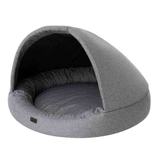 Hundehöhle Hundebett Katzenbett Hundehütte Haustierbett Hundehaus Hundeliegen Hundesofa Korb Sofa Schlafplatz, Größe 2: 100 x 100 x 62 cm, Anthrazit Hundehöhle Hundebett Katzenbett Hundehütte Haustierbett Hundehaus Hundeliegen Hundesofa Korb Sofa Schlafplatz, Größe 2: 100 x 100 x 62 cm, Anthrazit von DOGGY