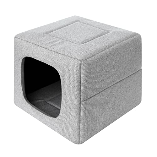 Hundehöhle Hundebett Katzenbett Hundehütte Haustierbett Hundehaus Hundeliegen Hundesofa Korb Sofa Schlafplatz, Größe 1: 40x40x30/15 cm, Asche Hundehöhle Hundebett Katzenbett Hundehütte Haustierbett Hundehaus Hundeliegen Hundesofa Korb Sofa Schlafplatz, Größe 1: 40x40x30/15 cm, Asche von DOGGY