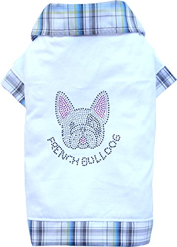 Doggy Dolly S025 Polo Hundehemd Französische Bulldogge, weiß, Größe : XXS Doggy Dolly S025 Polo Hundehemd Französische Bulldogge, weiß, Größe : XXS von Doggydolly