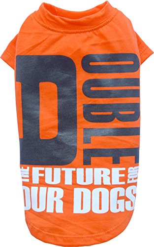 Doggy Dolly T472 Hundeshirt Future, orange, Größe : S von Doggydolly