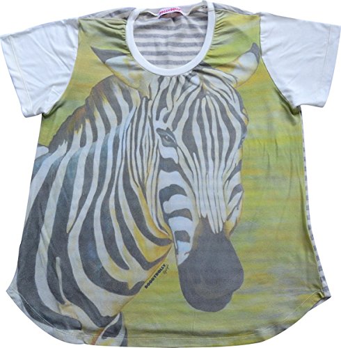 Doggy Dolly TH008 T-Shirt Tiermotiv, Zebra von Doggydolly