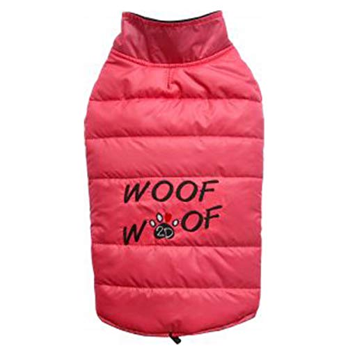 Doggydolly Hunde-Winterweste Woof pink von Doggydolly