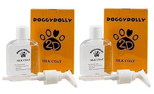 DoggyDolly PS001 Silk Coat Fellpflege für Hunde 2er Set von DoggyDolly