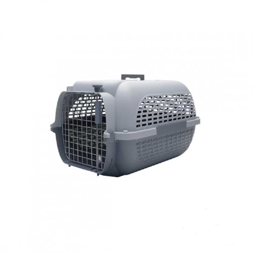 Dogit 76616 Transportbox Voyageur Modell 200, mittel, grau von Dogit