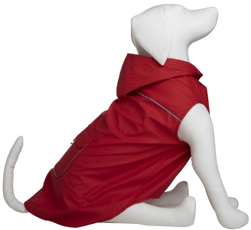 Dogit Zupfsack für Hunde, mit Kapuze, Größe XXL, Rot von Dogit