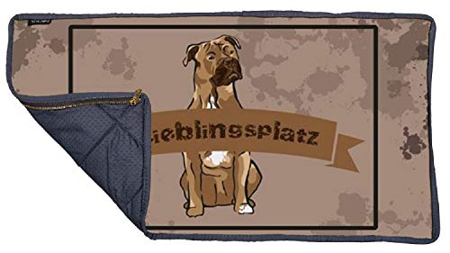 Dogius Wechseldecke Design RASSEDECKE Cane Corso Lieblingsplatz Gr. XL für Hunde von Dogius