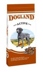 15 kg Dogland Active Trockenfutter für erwachsene, aktive Hunde von bewi cat