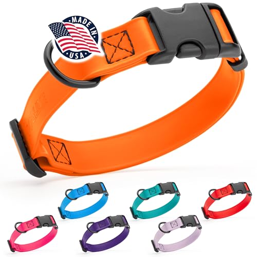 Dogline Biothane Hundehalsband, wasserdicht, mit Schnellverschluss-Schnalle, robustes beschichtetes Nylongewebe, geruchsdicht, für einfache Pflege, leicht zu reinigen, 30.5 cm lang, 48.3 cm lang Dogline Biothane Hundehalsband, wasserdicht, mit Schnellverschluss-Schnalle, robustes beschichtetes Nylongewebe, geruchsdicht, für einfache Pflege, leicht zu reinigen, 30.5 cm lang, 48.3 cm lang von Dogline