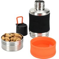 Dogs Creek Carry Reise Set Futter- und Wasserbehälter 800ml orange von Dogs Creek