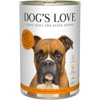 DOG'S LOVE Adult Classic 6x400g Pute,Apfel,Zucchini&Wallnussöl von Dog's Love