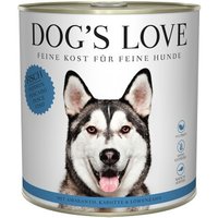 DOG'S LOVE Adult Classic 6x800g Fisch mit Amaranth & Karotte von Dog's Love