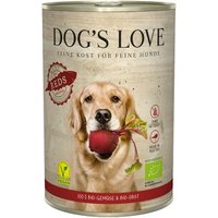 DOG'S LOVE BIO 6x400g Obst & Gemüse von Dog's Love
