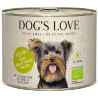 DOG'S LOVE BIO 6x200g Huhn mit Buchweizen & Sellerie von Dog's Love