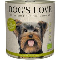 DOG'S LOVE BIO 6x800g Huhn mit Buchweizen & Sellerie von Dog's Love