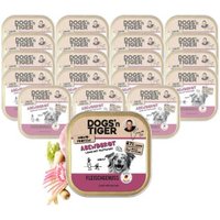 Dogs'n Tiger Abendbrot Schale Lamm & Pastinake 20x150 g von Dogs'n Tiger