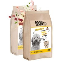 Dogs'n Tiger Adult Federtanz Huhn & Ente 2x2 kg von Dogs'n Tiger