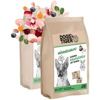 Dogs'n Tiger Adult Mümmelmann Kaninchen & Pute mit Gemüse 2x12 kg von Dogs'n Tiger