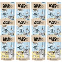 Dogs'n Tiger Adult Nassfutter Katze, Allerlei, Lachs, Ei & Kürbis, 12x 125g von Dogs'n Tiger
