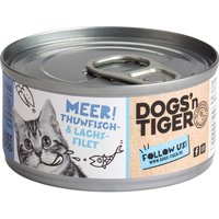 Dogs'n Tiger Cat Filet 12 x 70 g - Thunfisch- & Lachsfilet von Dogs'n Tiger