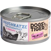 Dogs'n Tiger Cat Filet 12 x 70 g - Thunfischfilet & Shrimps von Dogs'n Tiger