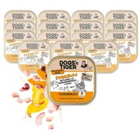 Dogs'n Tiger Dogs´n Tiger Adult Nassfutter Katze, Frohsinn, Geflügel & Kürbis 16x100 g von Dogs'n Tiger
