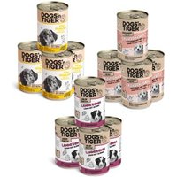 Dogs'n Tiger Dogs’n Tiger Junior Hundefutter, Nassfutter, Mixpaket Happy Puppy Dogs'n Tiger Dogs’n Tiger Junior Hundefutter, Nassfutter, Mixpaket Happy Puppy von Dogs'n Tiger