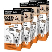 Dogs'n Tiger Gaudi Multibox Huhn & Truthahn 24x150 g von Dogs'n Tiger