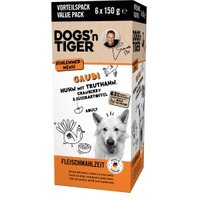 Dogs'n Tiger Gaudi Multibox Huhn & Truthahn 6x150 g von Dogs'n Tiger