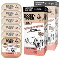 Dogs'n Tiger Gaumenfreude Multibox Geflügel 12x150 g von Dogs'n Tiger