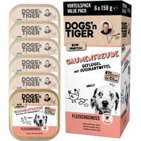 Dogs'n Tiger Gaumenfreude Multibox Geflügel 24x150 g von Dogs'n Tiger