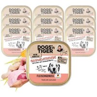 Dogs'n Tiger Gaumenfreude Schale Geflügel 10x150 g von Dogs'n Tiger