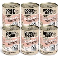 Dogs'n Tiger Grünschnabel 6x400 g von Dogs'n Tiger