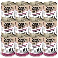 Dogs'n Tiger Lammfromm Lamm & Kürbis 12x400 g von Dogs'n Tiger