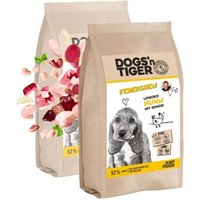 Dogs'n Tiger Junior Federchen Huhn & Gemüse 2x2 kg von Dogs'n Tiger